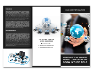 Texas Based IT Company Needs a Brochure Design | Broschüren-Design von akriti