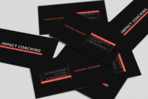 Visitenkarten-Design von kaze_ für Impact Coaching | Design: #7504508