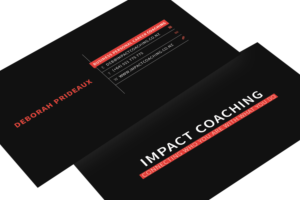 Visitenkarten-Design von kaze_ für Impact Coaching | Design: #7504537