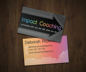 Visitenkarten-Design von Edite Guta für Impact Coaching | Design: #7457116