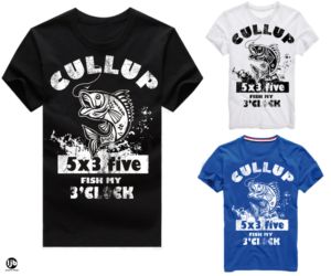 Cull Up fishing shirt bass tournament fishing | T-shirt Design by lisa