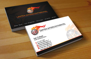 Unitex Intercontinental: Business Card Design (Logo Refined) | Business Card Design by Hardcore Design