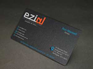 Business Card Design by EWS Webs for Ezi Aluminium Systems Pty Ltd  | Design #7448197