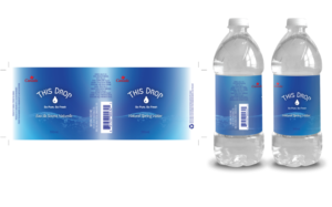 Natural Spring Water Label Design | Packaging Design by keis604