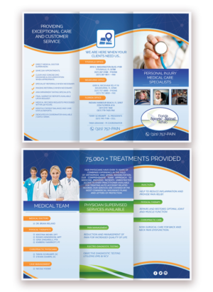 Multi-Specialty, Outpatient, Physical Therapy Clinic needs new Personal Injury Patient brochure | Flyer-Design von baidya