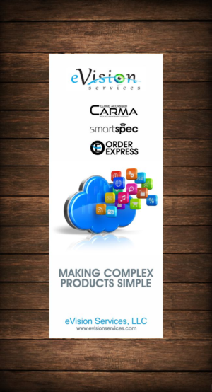 eVision Corp and Carma Introduction Trade Show Banners | Poster Design by cb1318