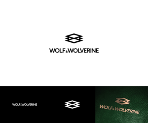 WOLF & WOLVERINE | Logo Design by Tishert