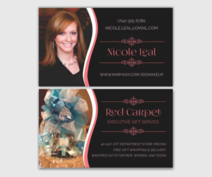 Red Carpet Executive Gift Service  | Business Card Design by Cut and Glue