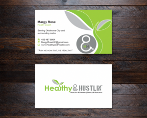 Visitenkarten-Design von nuhanenterpriseIT für Healthy & Hustlin' | Design #7547611