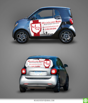 Wrap My Silver Smart Car | Graphic Design by Fatboy Graphic