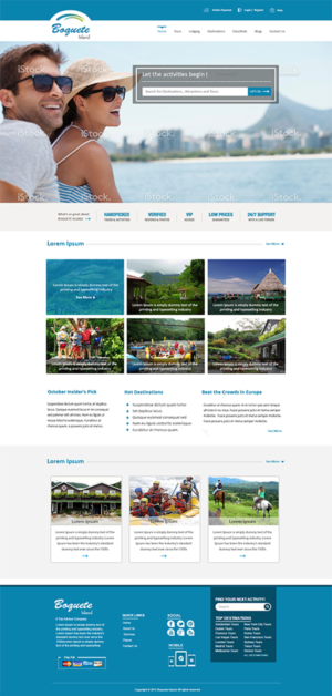 Web Design by kranthi.siriit for Boquete Insider  | Design #7683982