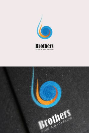 Logo Design by senja for Brothers Fire & Backflow  | Design #7553905