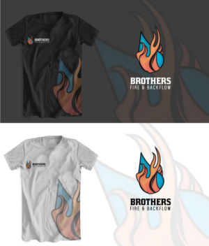 Logo Design by uniquetarget for Brothers Fire & Backflow  | Design #7633450