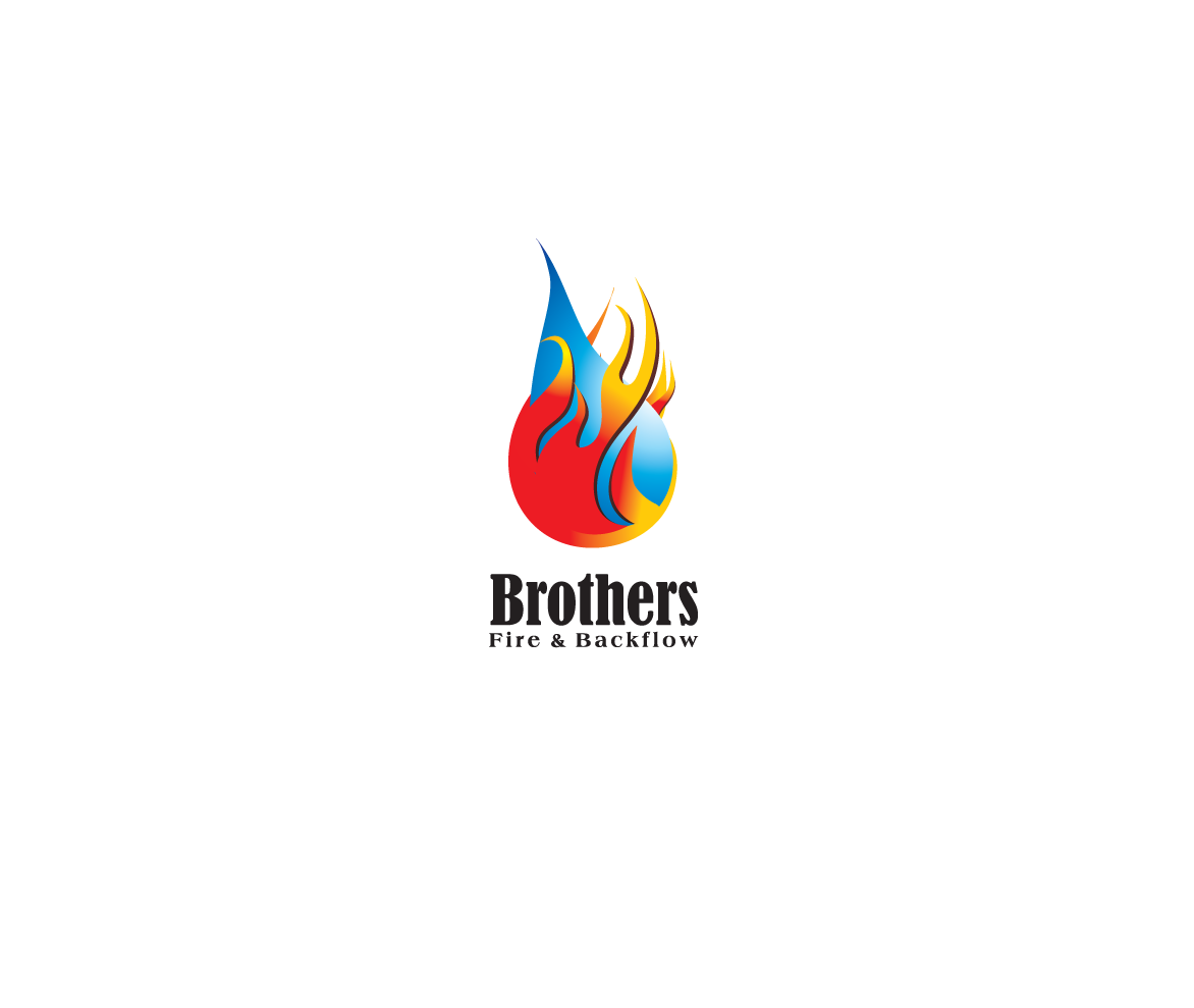 Logo Design by bijuak for Brothers Fire & Backflow  | Design #7542442