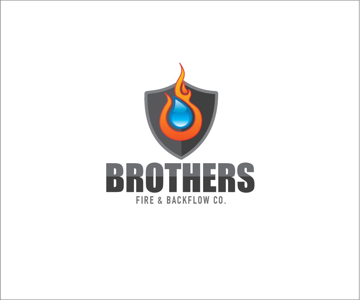 Logo Design by sonellevdm for Brothers Fire & Backflow  | Design #7549492