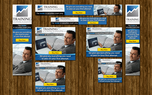 Securities Exam Training Banner Add for AdWords campaign | Banner Ad Design by Levardos