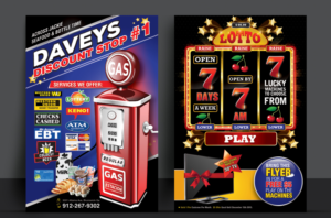 PROMO OF DAVEYS BP GAS STATION & CASINO | Flyer-Design von Souvik Roy (Alex Pro)