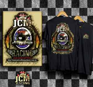 Design a shirt for JCM racing in australia | T-shirt Design by Light Hand Design