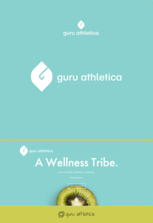 Guru Athletica or potentially the intials G A | Logo Design by alok bhopatkar