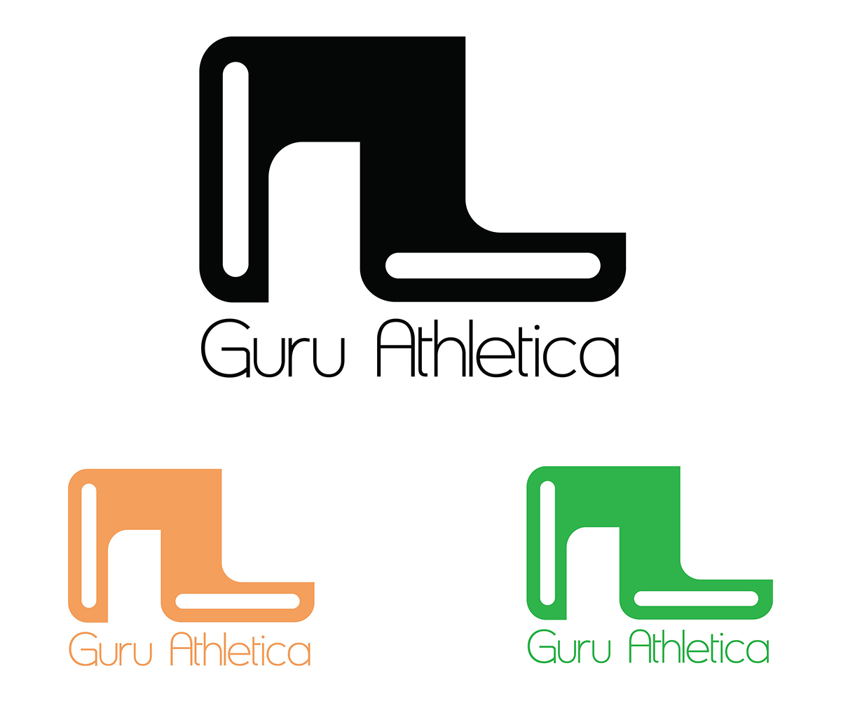 Logo Design by Neil Hawkins for Guru Athletica | Design #7768773