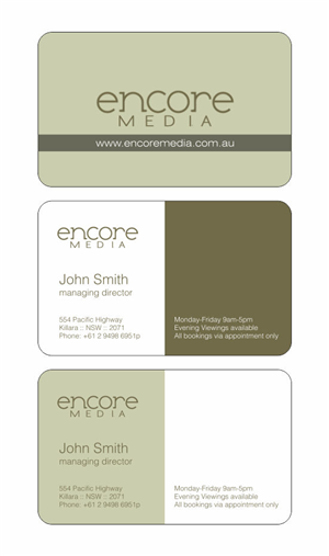 2 Business Card Designs | Visitenkarten-Design von Atvento Graphics