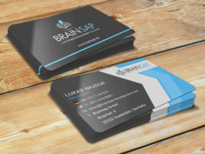 Brainsap Development Business Card | Business Card Design by Riz'