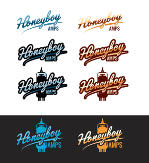 Honeyboy Amps | Logo Design by Veronica Dan