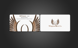 Hunting vests for the Outdoorsman/Women/Dogs | Business Card Design by chandrayaan.creative