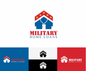 Logo Design by GliderGraphx for Military Home Loans | Design: #7733523