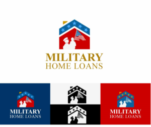 Logo Design by GliderGraphx for Military Home Loans | Design #7743306