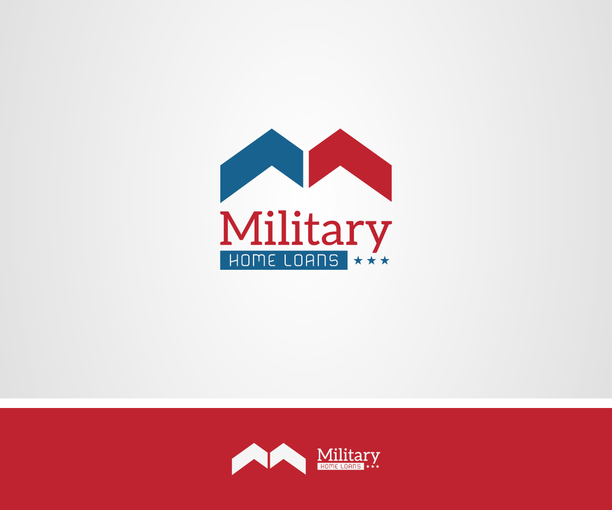 Logo-Design von Azus für Military Home Loans | Design #7716484