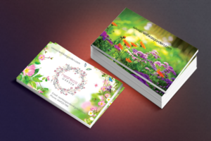 New online florist shop need business card | Business Card Design by Sandaruwan