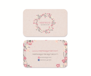 New online florist shop need business card | Business Card Design by R M