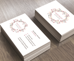 New online florist shop need business card | Business Card Design by ChicD