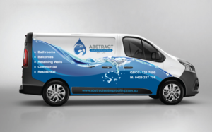 Company Work Van Design | Signage Design by keis604