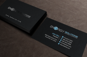 Business Card Design by Brand aid for Energy solutions electrical  | Design #7726061