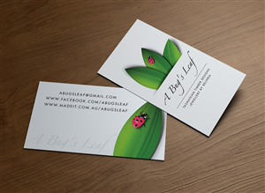 A Bug's Leaf | Business Card Design by MPStudio