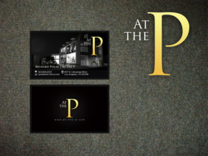 At The P | Business Card Design by Priyo Subarkah