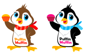 Puffin Muffin | Logo Design by TSEdesign