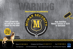 Poster Design by Kary for Moran Security Ltd | Design #402828