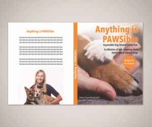 Anything Is PAWSible Book Cover Design | Book Cover Design by R M