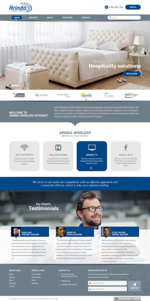 Wordpress template re-design of current website | Web-Design von RupalTechno