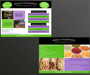 Flyer Design by Inspyre Design for Honest to Goodness | Design #1999606