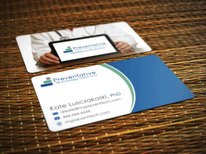 Innovative Healthcare Technology Company needs a Business Card Design | Business Card Design by Riz'