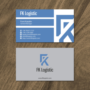 FK Logistic businesscard project | Business Card Design by Dezero