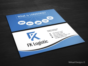 FK Logistic businesscard project | Business Card Design by SyncFuse™ Solutions