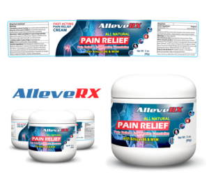 Create/Design Awesome AlleveRX Label for Pain Cream | Etikett-Design von MDesigns ™