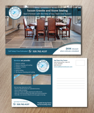 Postcard Mailer to upscale luxury homeowners | Postcard Design by alex989