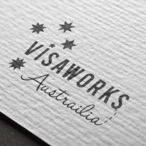 Visaworks Australia | Logo Design by galleria.by.leah