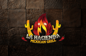 La Hacienda Mexican Grill | Logo Design by GLDesigns